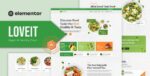 loveit vegan healthy food restaurant elementor template kit.jpg