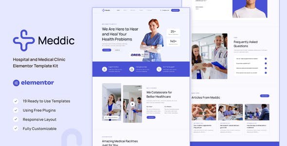 meddic hospital and medical clinic elementor template kit.jpg