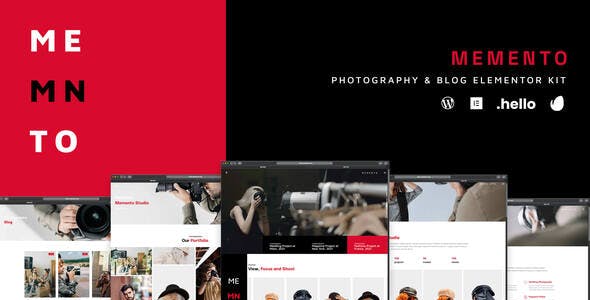 memento photography blog elementor template kit.jpg