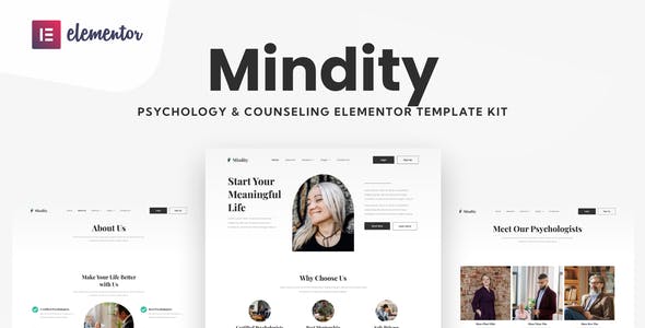 mindity psychologist teraphist elementor template kit.jpg