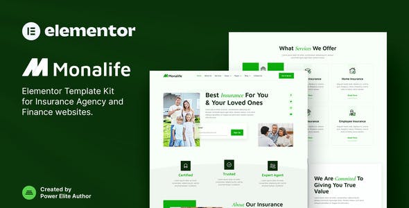 monalife – insurance agency finance elementor template kit.jpg
