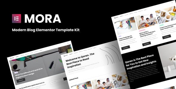 mora modern blog elementor template kit.jpg