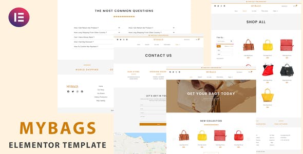 mybags modern commerce elementor template kit.jpg