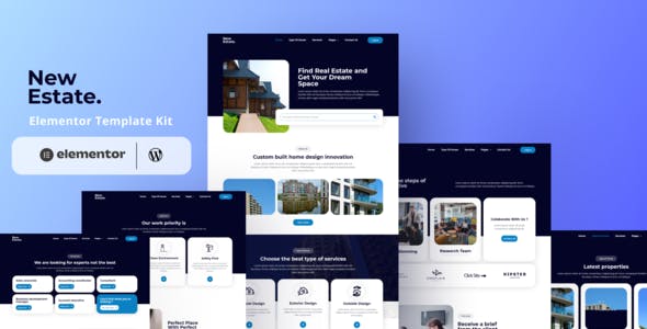 new estate real estate elementor template kit.jpg