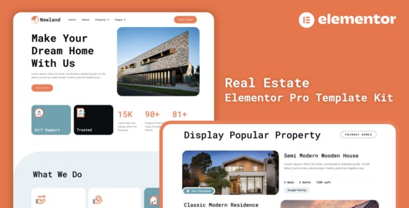 newland real estate elementor pro template kit.jpg