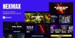 nexmax esports gaming elementor template kit.jpg