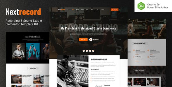 nextrecord – recording sound studio elementor template kit 3.jpg