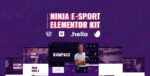 ninja esports gaming elementor template kit.jpg