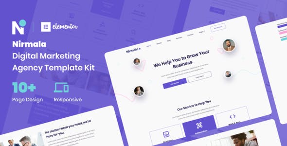 nirmala digital marketing agency elementor template kit.jpg