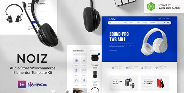 noiz – audio store woocommerce elementor template kit.jpg