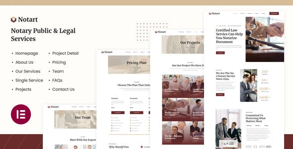 notart notary public legal services elementor template kit.jpg
