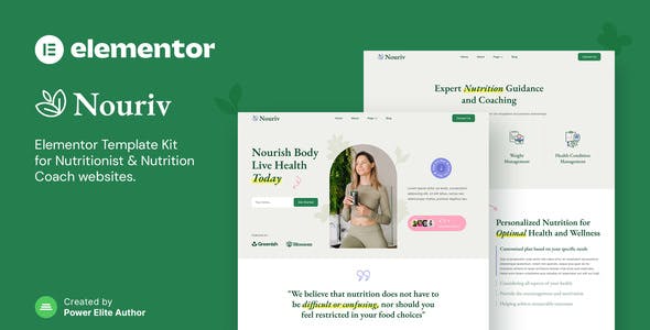 nouriv – nutrition coach nutritionist elementor template kit.jpg