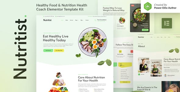 nutritist – healthy food nutrition coach elementor template kit.jpg