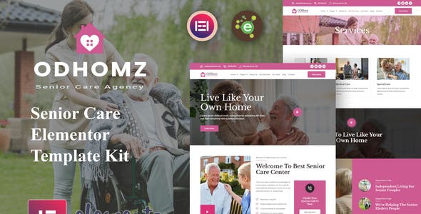 odhomz senior care elementor template kit.jpg