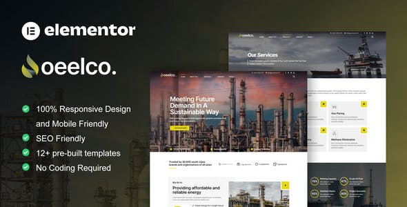 oeelco oil company industrial elementor template kit.jpg