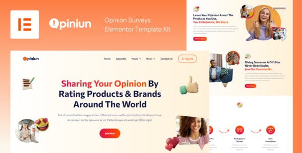 opiniun opinion surveys elementor template kit.jpg