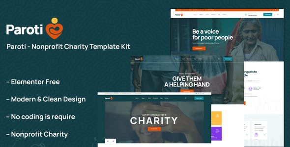 paroti non profit charity elementor template kit.jpg