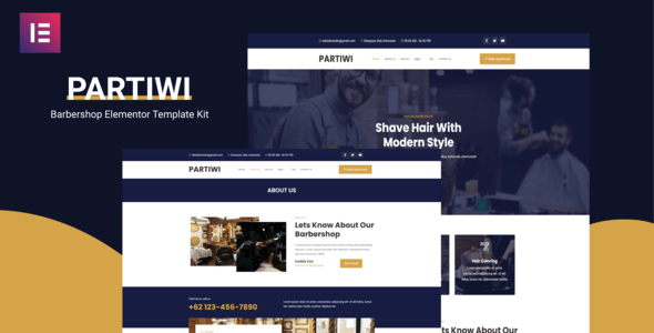 partiwi barbershop elementor template kit 3.png