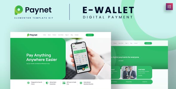 paynet digital e wallet elementor template kit.jpg