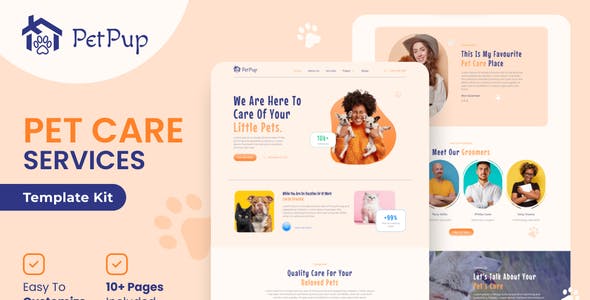 petpup pet care services elementor template kit.jpg