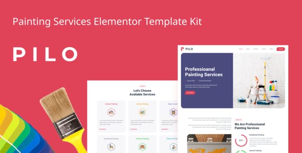 pilo painting services elementor template kit.jpg