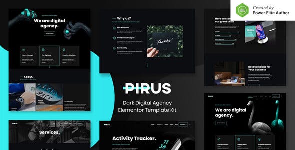 pirus – dark digital agency elementor template kit.jpg