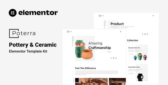 poterra pottery ceramic elementor template kit.jpg