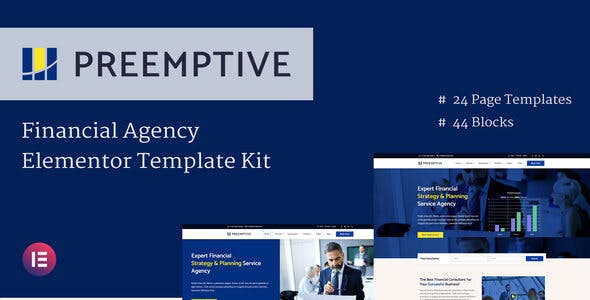 preemptive business finance elementor template kit.jpg