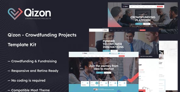 qizon crowdfunding projects elementor template kit.jpg