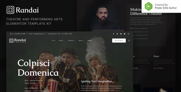 randai – theater entertainment performing arts elementor template kit 3.jpg