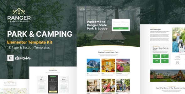 ranger camping adventure elementor template kit.jpg