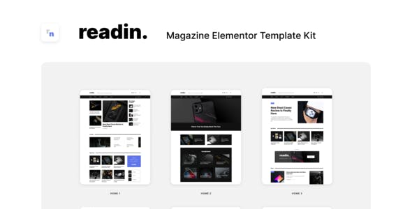 readin blog magazine elementor template kit.jpg