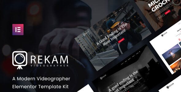 rekam kit modern videographer elementor template kit.jpg