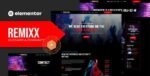 remixx dj course community elementor template kit.jpg