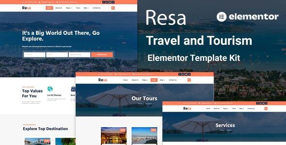 resa travel tourism elementor template kit.jpg