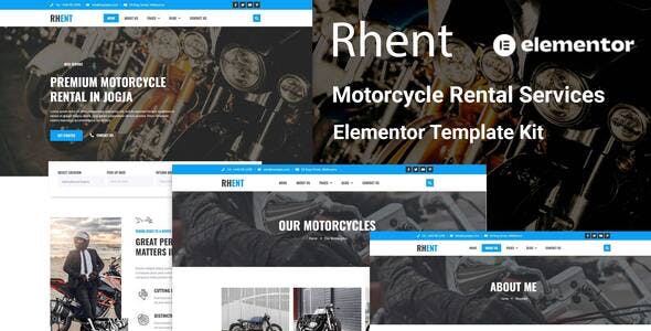 rhent motorcycle rental services elementor template kit.jpg