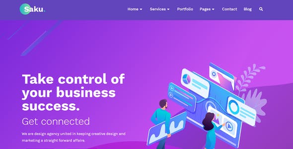 saku business agency elementor template kit.jpg