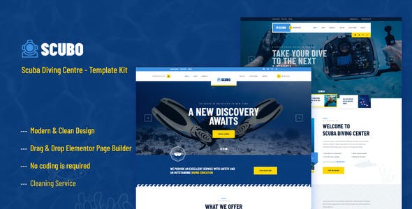 scubo scuba diving centre elementor template kit.jpg