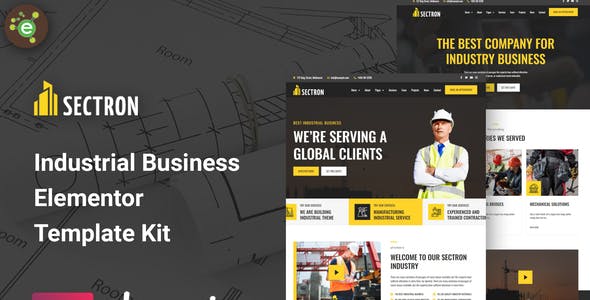 sectron industrial business elementor template kit.jpg