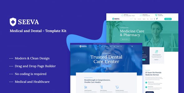 seeva medical dental elementor template kit.jpg