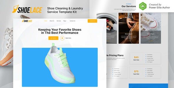 shoelace – shoes cleaning laundry service elementor template kit.jpg