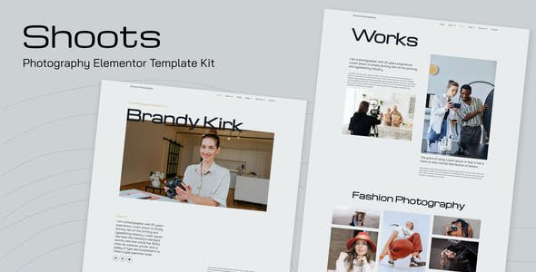 shoots photography elementor template kits.jpg