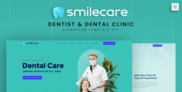 smilecare dentist dental clinic elementor template kit.jpg