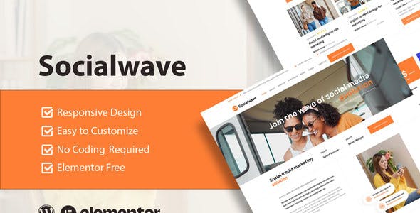 socialwave social media digital marketing service elementor template kit.jpg