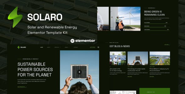 solaro solar renewable energy elementor template kit.jpg