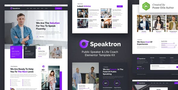 speaktron – public speaker life coach elementor template kit.jpg