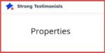 strong testimonials properties