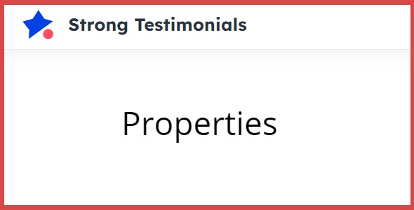strong testimonials properties
