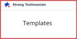 strong testimonials pro templates
