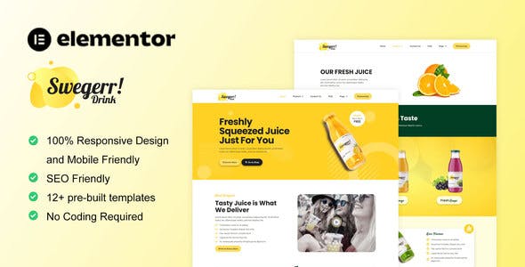 swegerr juice fresh drink elementor template kit.jpg
